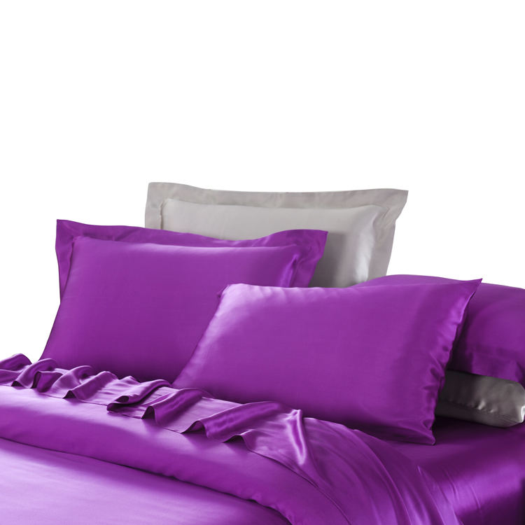 Fabrik Großhandel Real Mulberry Satin Silk Bettbezüge Bett-Sets in loser Schüttung