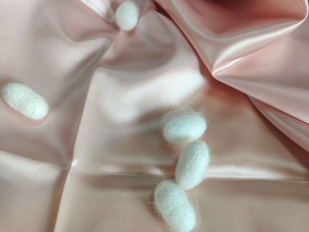 Großhandel feinster waschbarer Blush Pink 100 Seidenstoff für Kissenbezug von Direct Factory