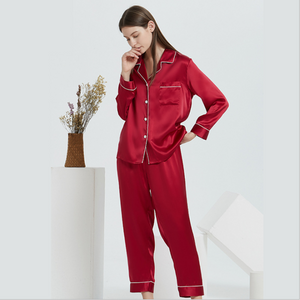 Benutzerdefinierte Seidenpyjamas Personalisierte Pyjamas