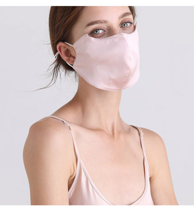 Personalisierte wiederverwendbare OEKO-TEX zertifizierte Gesichtsmasken aus reiner Maulbeerseide mit Doppelschichten
